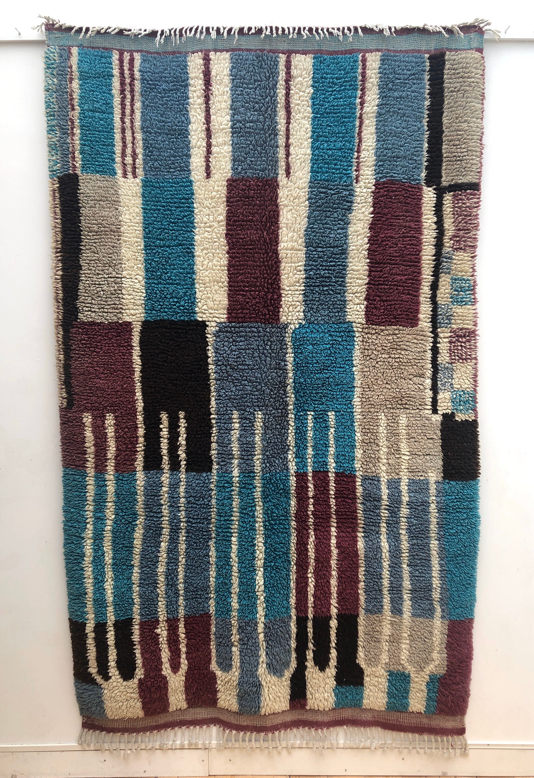 Tapis Berbère Marocain Azilal Neuf 2, 41x1, 46M