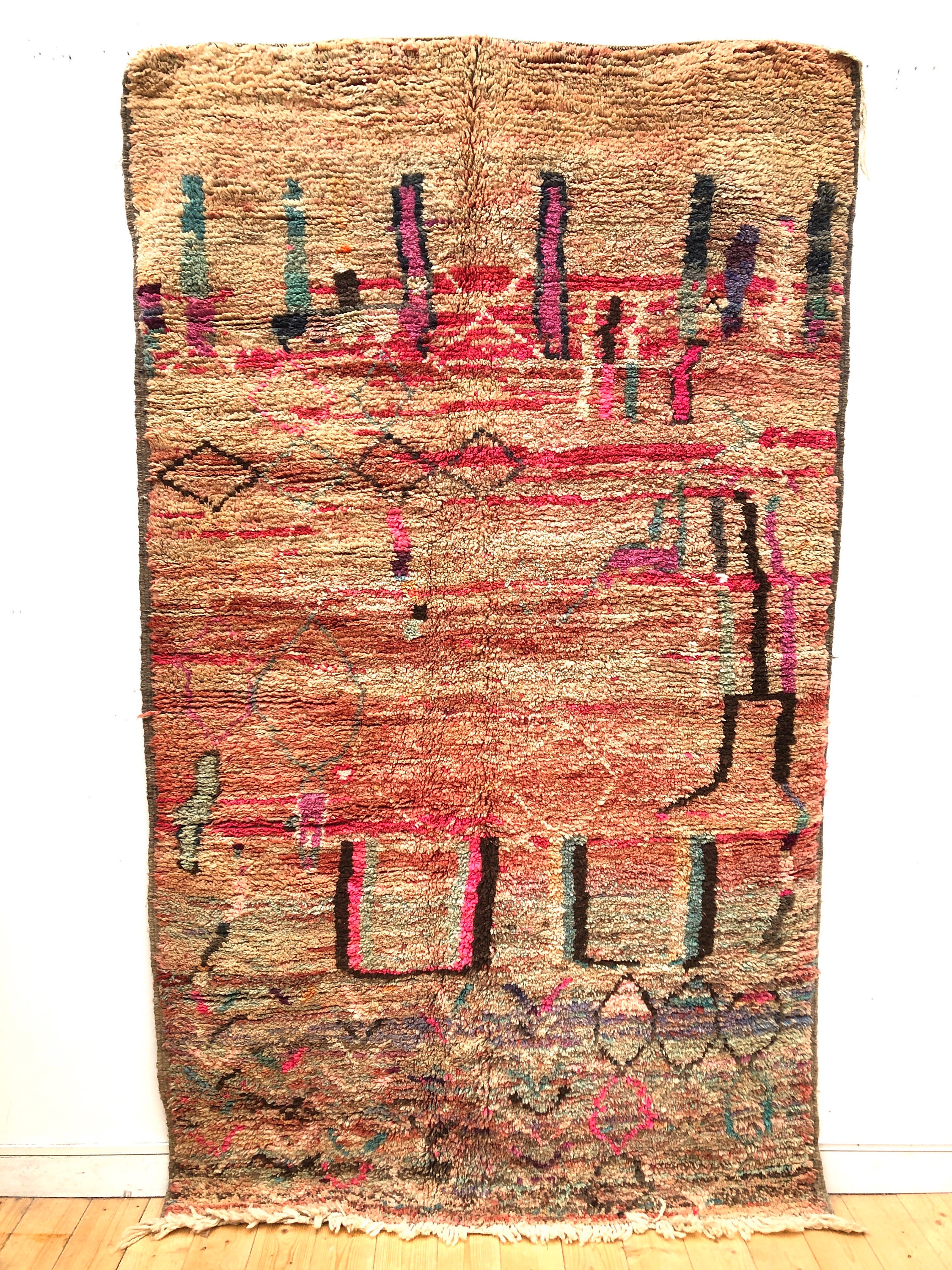 Tapis Berbère Boujaad Neuf 2, 64x1, 57M