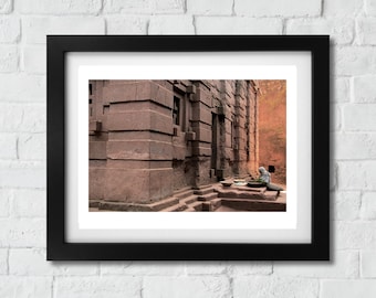 Colour photograph. Rock Churches of Lalibela, Ethiopia, Ethiopian Art , Ethiopia Decor, Ethiopia Print, Ethiopia Poster, Wall Art, Ethiopian