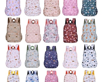 Children's backpack | personalized with name | Kindergarten backpack | Nursery | Backpack | Nursery | 19 designs
