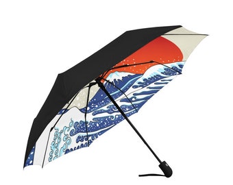 Sun Umbrella UV | Japan Art Umbrella | Japanese Style UV Umbrella | Rain Umbrella | Gifts For Her | Umbrella | Rain Gear | Rain Accessories