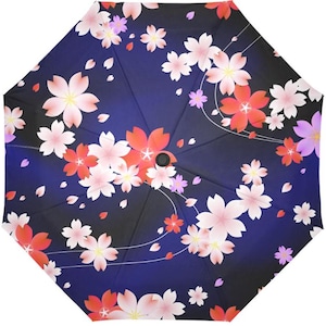 UV Umbrella with Sakura Flowers | Japanese Style Rain Umbrella | Sun Umbrella | Rain Goods | Umbrella UV | Sakura Umbrella | Anti-UV Parasol
