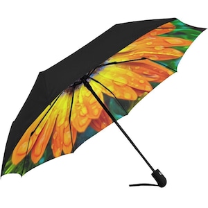 Rain Umbrella | Rain Drops Flower Umbrella | Anti-UV Umbrella | UV umbrella | Floral Umbrella | Sun Umbrella | Umbrella | Rain Accessories