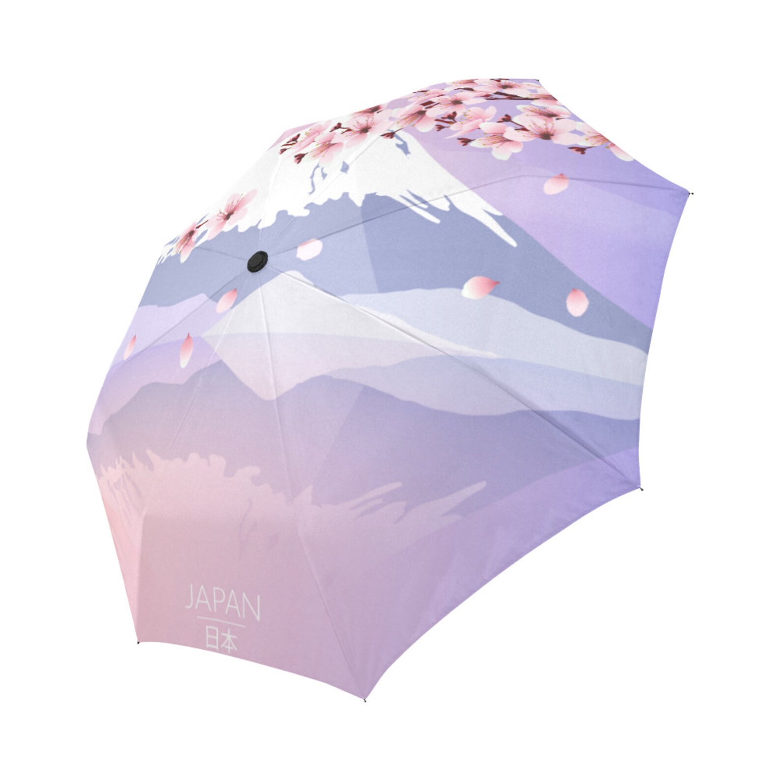 Umbrella UV Japan Sakura Mt Fuji UV Umbrella Pink Umbrella Rain
