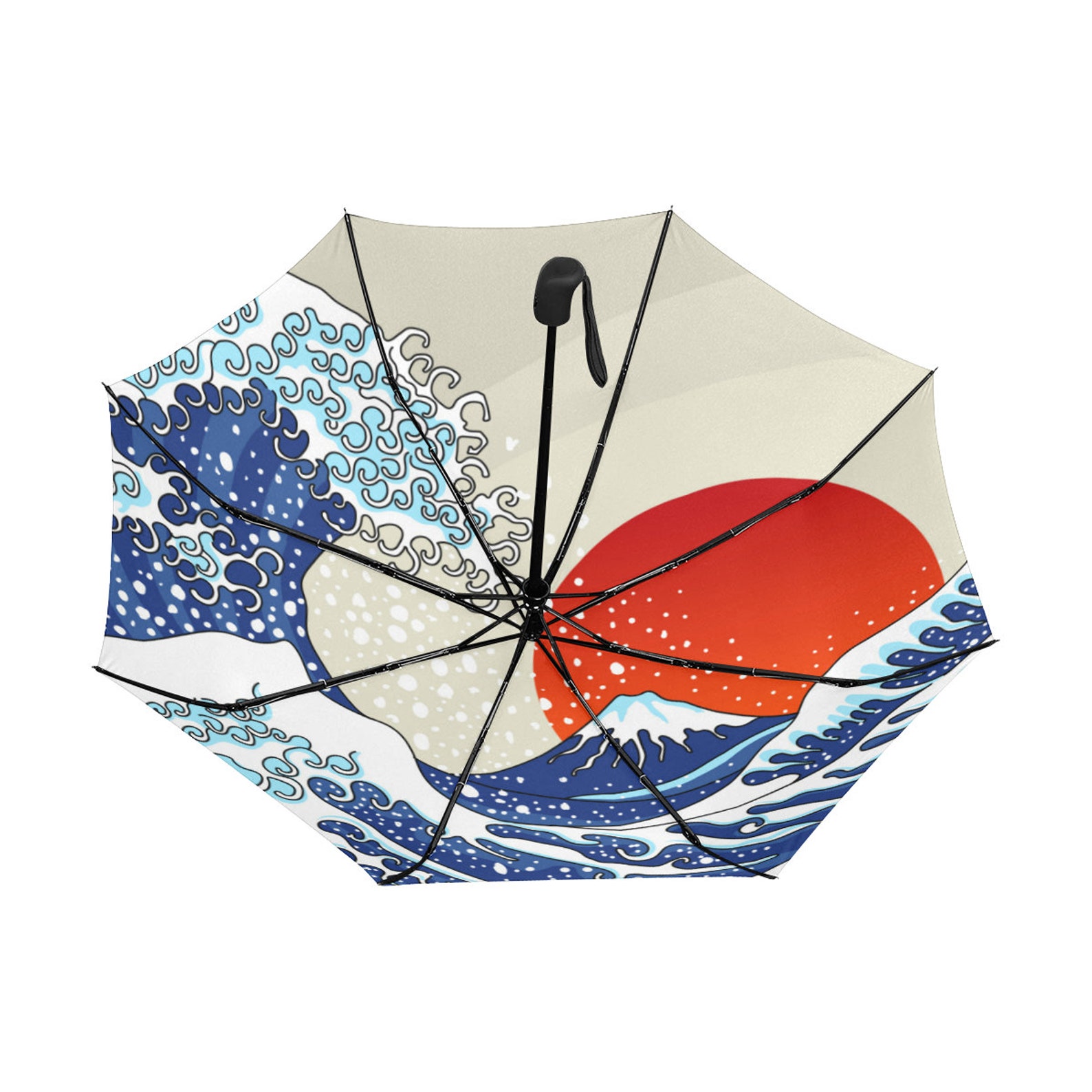 Sun Umbrella UV Japan Art Umbrella Japanese Style UV Umbrella Rain