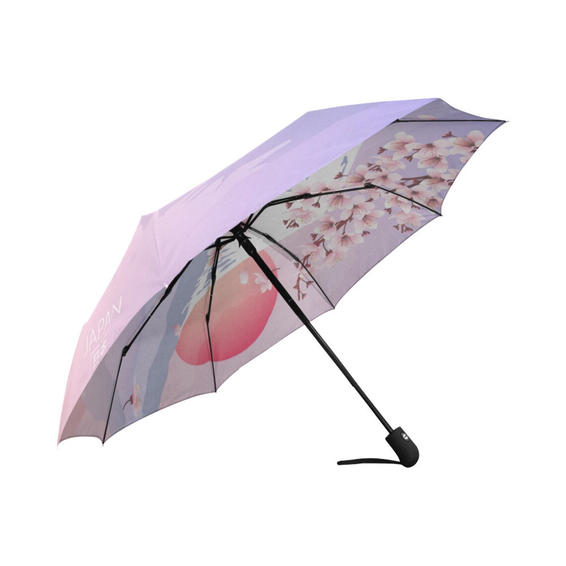 Umbrella UV Japan Sakura Mt Fuji UV Umbrella Pink Umbrella Rain