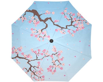 Sun Umbrella | Rain Umbrella | Sakura Umbrella | Rain Gear and Accessories | Sakura Lovers Umbrella | Umbrella UV | Gift For Her