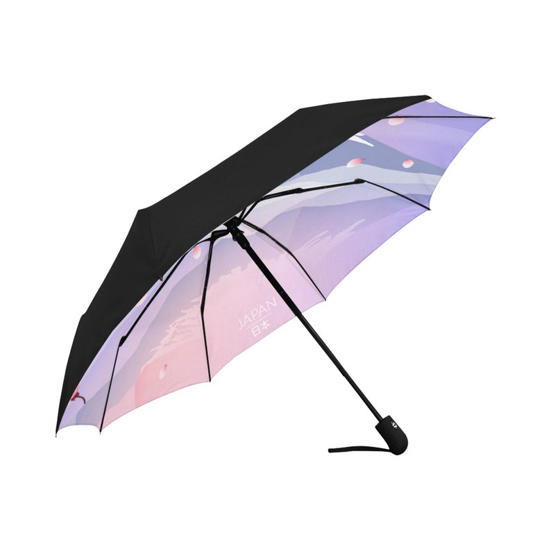 UV Umbrella Japan Style Sakura Mount Fuji Umbrella UV Etsy
