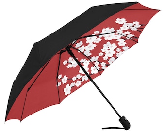 Umbrella | Japanese Umbrella | Sakura | Floral | Sun Umbrella | Anti-UV Umbrella | Rain Umbrella | Sakura | Gift for Mom | Umbrella UV