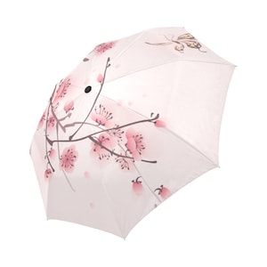 Sakura Umbrella UV Japanese Style Sun Umbrella Rain Umbrella UV Umbrella Pink Umbrella Sakura Japan Lovers Gift Gift for Her image 6