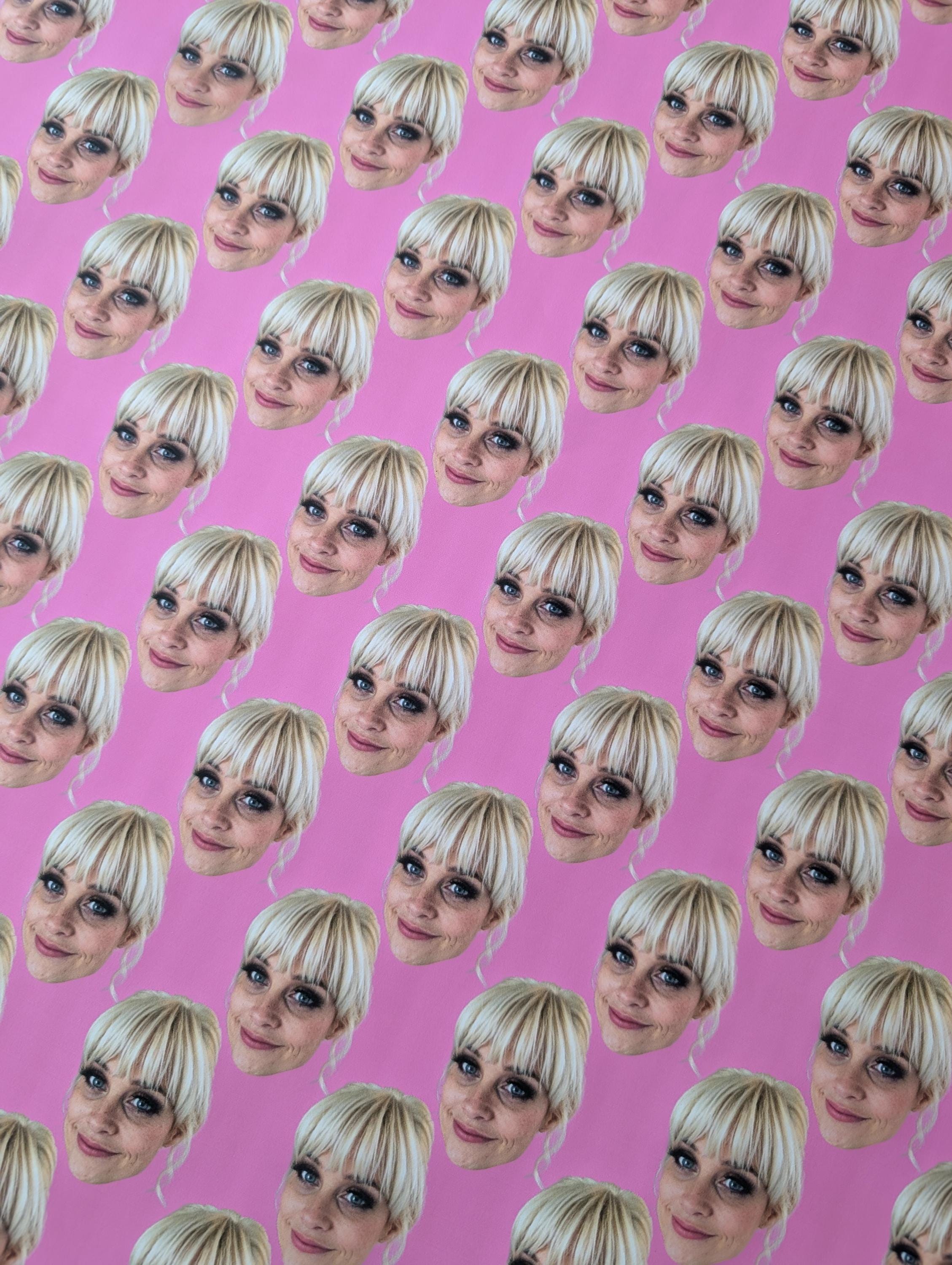 Personalised With ANY Face Wrapping Paper | Funny Custom Heads Photo Gift Wrap Roll/Sheet | Unique Birthday & Novelty Gag Joke Present Idea