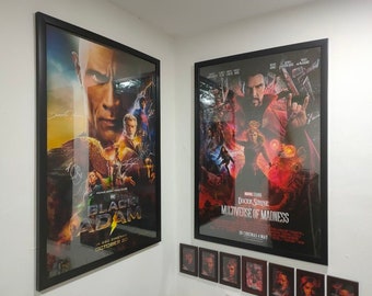 Póster personalizado de cualquier película o serie, decoración para el hogar