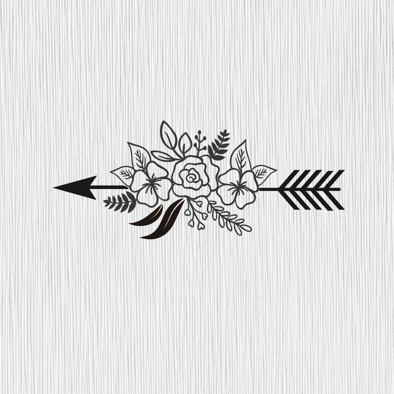 Download Clip Art Arrows And Flowers Svg Files Wedding Arrow Svg File Arrow Floral Arrows And Flowers Cricut Arrows Cut File Arrow And Flowers Cut File Art Collectibles