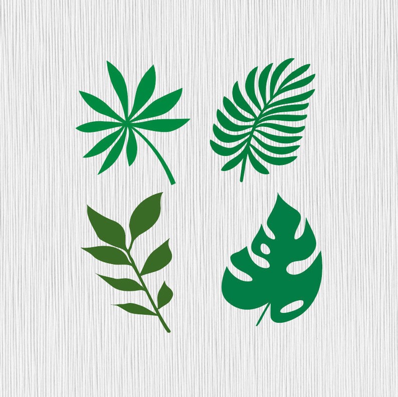 Free Free 244 Silhouette Flower Leaves Svg SVG PNG EPS DXF File