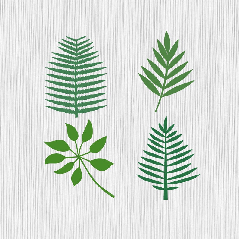 Free Free 288 Silhouette Flower Leaves Svg SVG PNG EPS DXF File