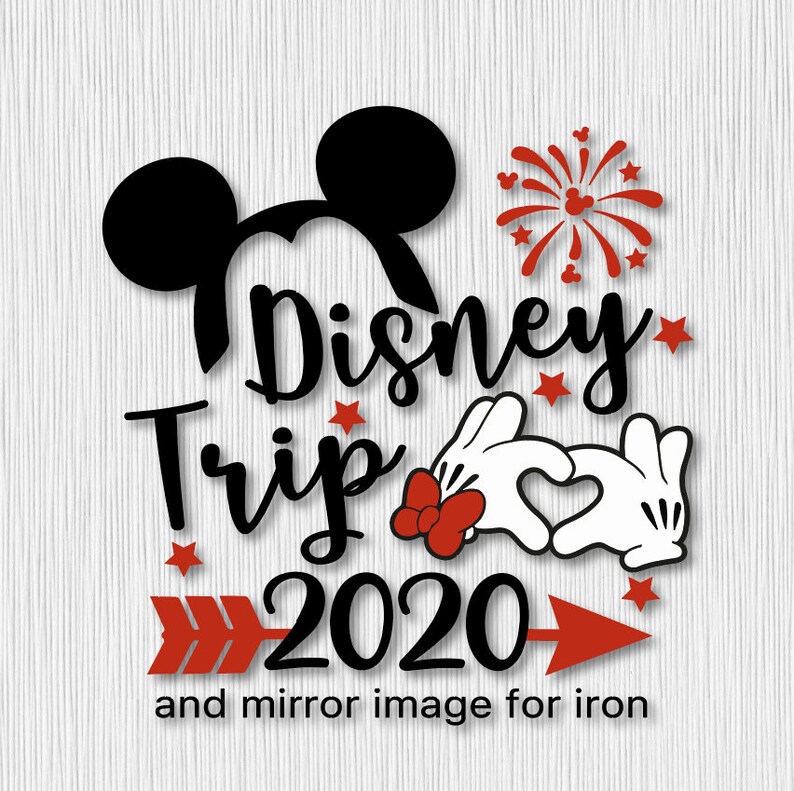 Mickey Mouse Family Trip Svg Clipart Disney Trip T Shirt Design Disney Trip Svg Disney Vacation Svg Iron On Transfer Cricut Silhouette Clip Art Art Collectibles