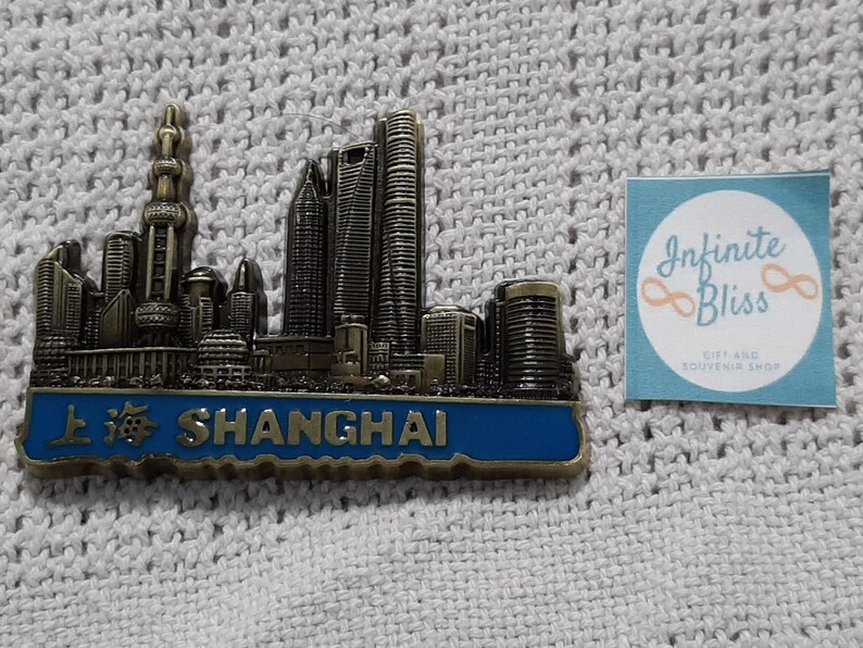 Infinite Bliss  Shanghai Metal Ref Magnet image 0