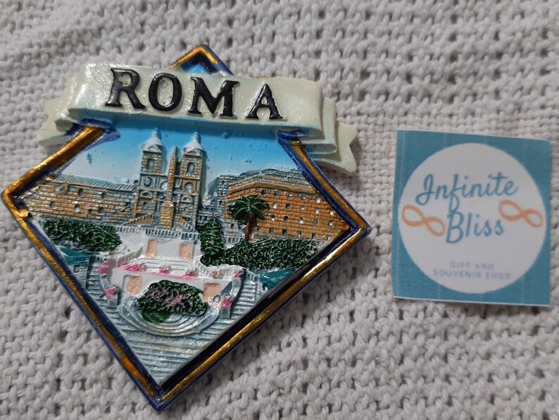 Infinite Bliss  Roma Ceramic Ref Magnet image 0