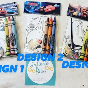 Cars Coloring Packs | Coloring Pages | Party Favor |  Crayola Crayons