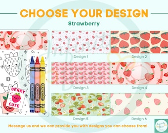 Berry Coloring Packs | Strawberry Coloring Pages | Berry First Birthday | Berry Sweet Baby is on the Way Party Favor |  Crayola Crayons