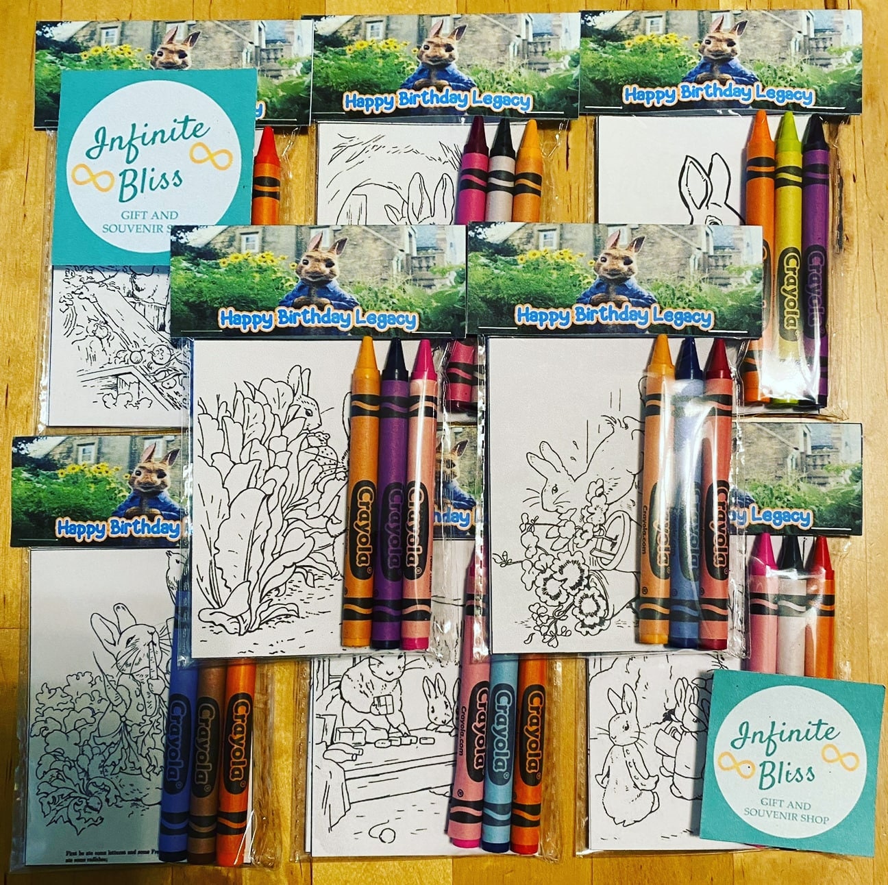 Choose Your Theme Party Favor Coloring Packets (any Theme) Message Us ...