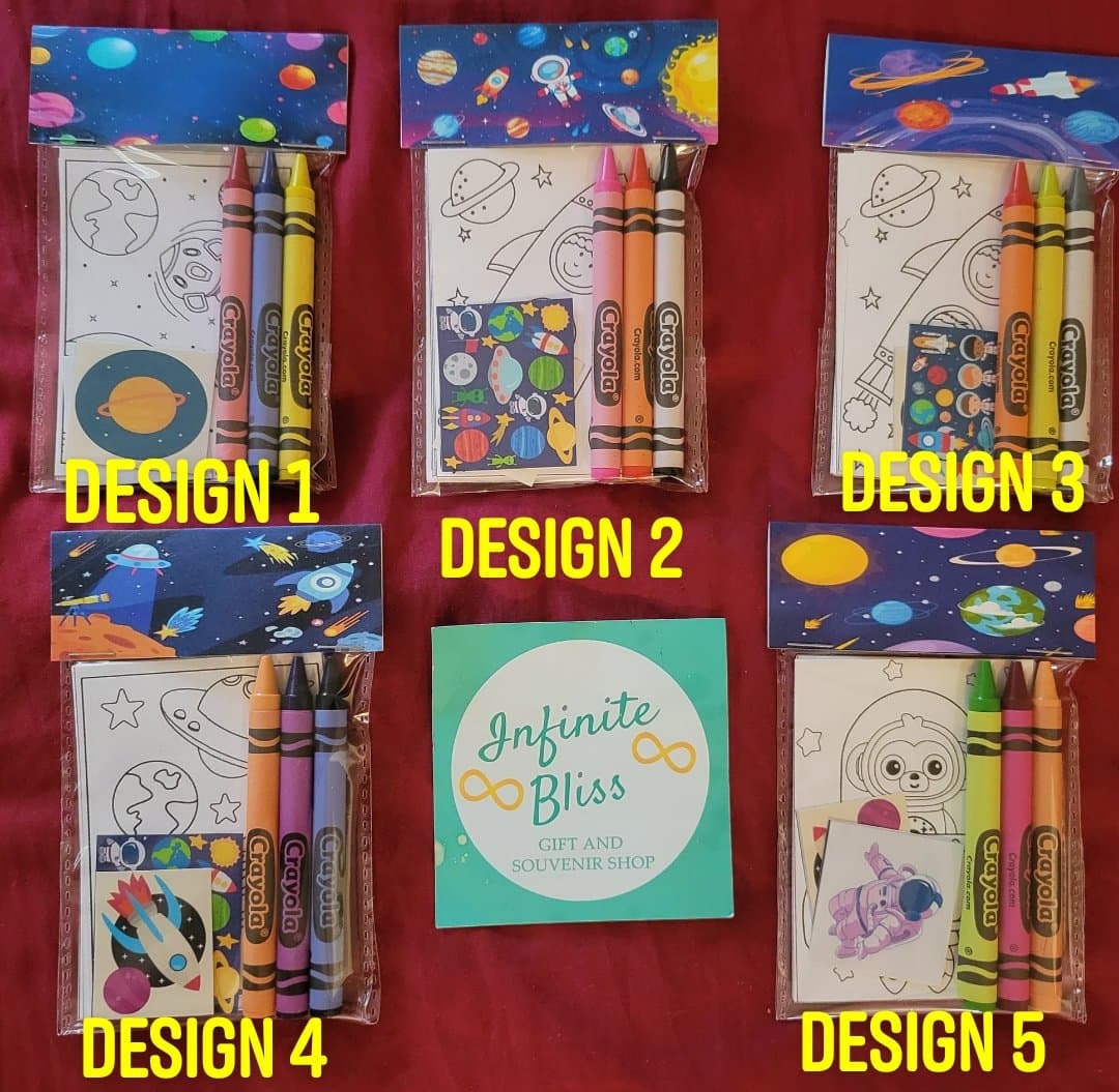 Space Coloring Packs Coloring Pages Party Favors Crayola - Etsy
