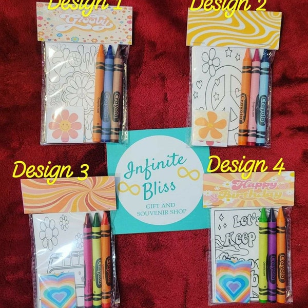 Two Groovy Birthday Coloring - Etsy