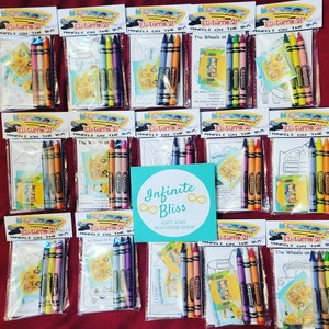 Wheels on the Bus Coloring Packs | Wheels on the Bus Party Coloring