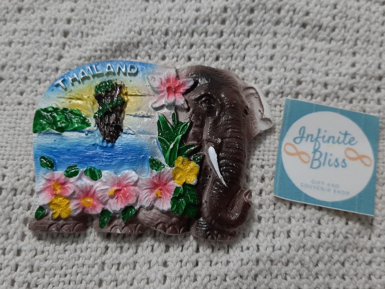 Infinite Bliss  Thailand Ceramic Ref Magnet image 0
