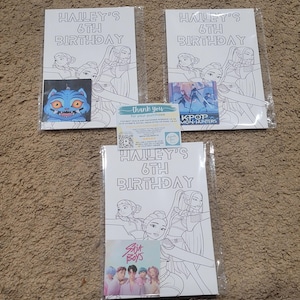 Sample Large Coloring Packets