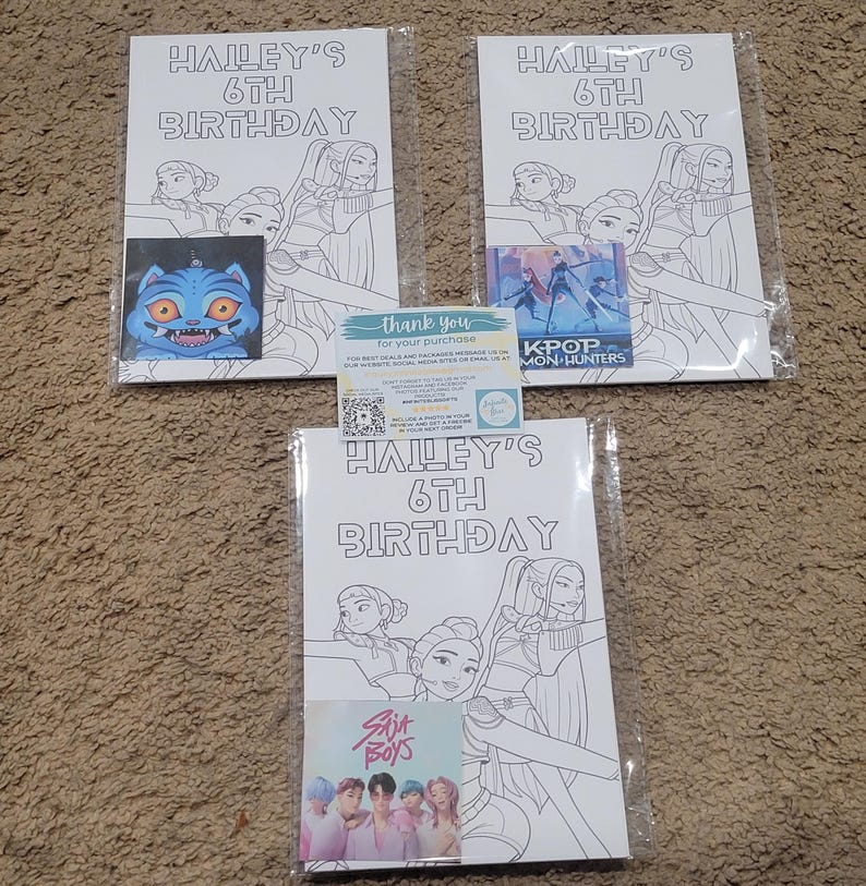 Sample Large Coloring Packets