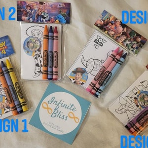 Toy Story Coloring Packs | Coloring Pages | Party Favor |  Crayola Crayons