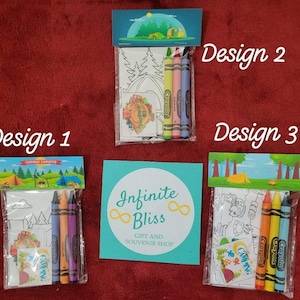 Camping| Camp| Summer Camp  Party Coloring Packs | Coloring Pages | Party Favors | Custom Coloring Pack |  Crayola Crayons