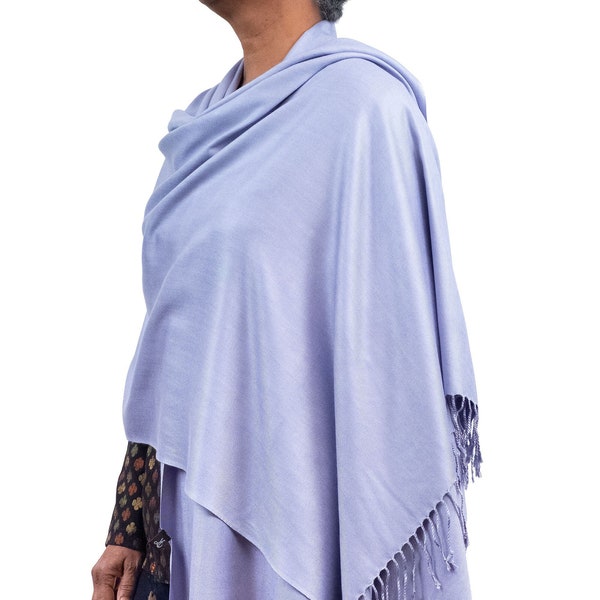 Cover Ups und Schals, Lavendel Pashmina, Schal Für Braut, Braut Wrap, Schals Für Frauen, Pashmina Wrap, Hochzeit Stola, Fair Trade Geschenke