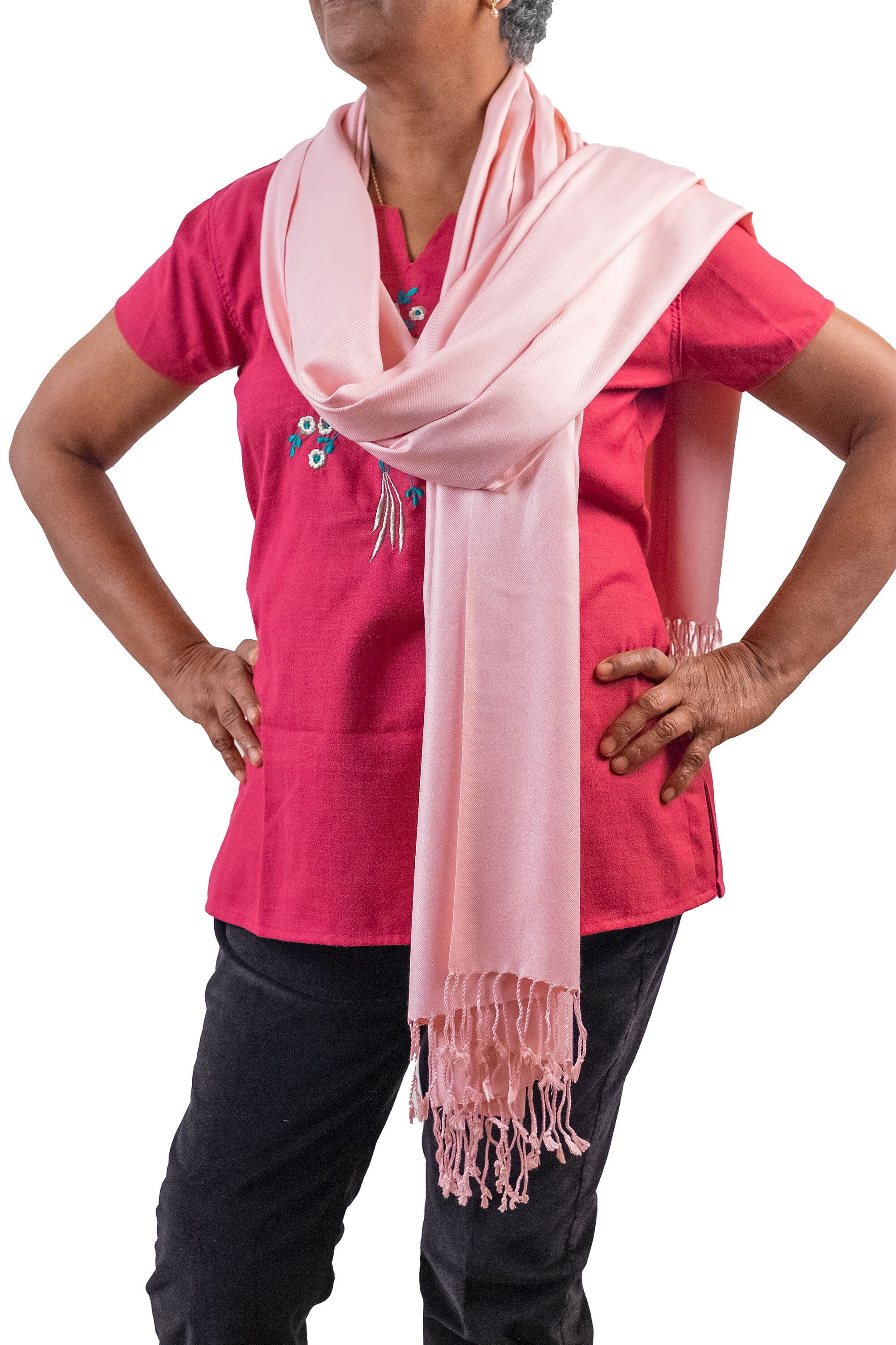 送料無料 通販 Scarf, Pashmina Pink Shawl, Pink Baby Wedding Bridal Shawl, Clothing