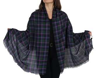 Tartan Scarf, Winter Scarf Women, Plaid Shawl, Zara Style Scarf, Scottish Clan Shawl, Scottish Momento, Tartan Accessories