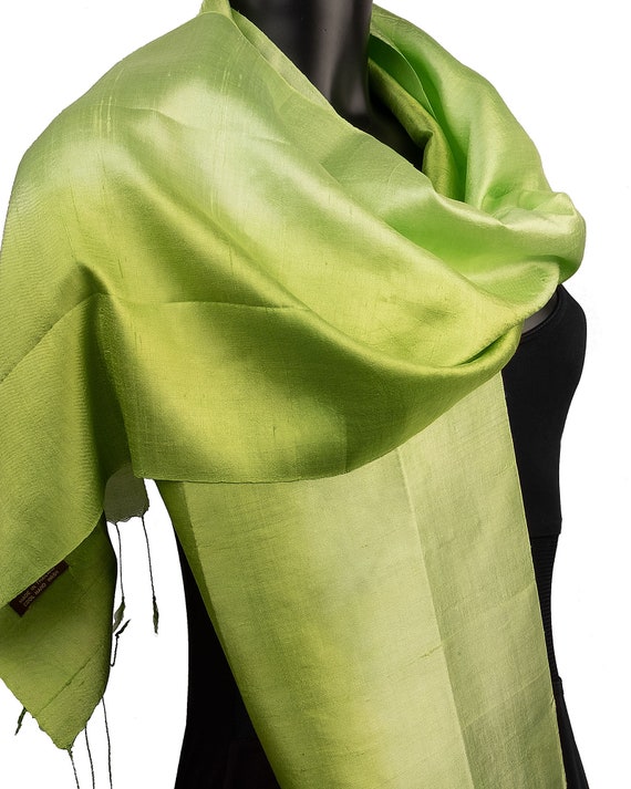 Bright Green Neck Scarf