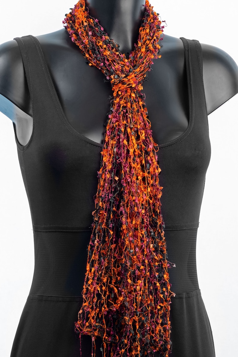 Hand Knitted Scarf Net Scarves Neck Scarf Women Bridal Shrug Etsy