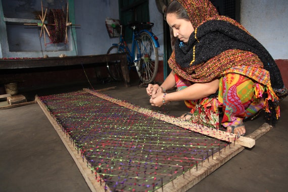 Discover Handmade Fair Trade Multi-Color Fine Silk Scarves