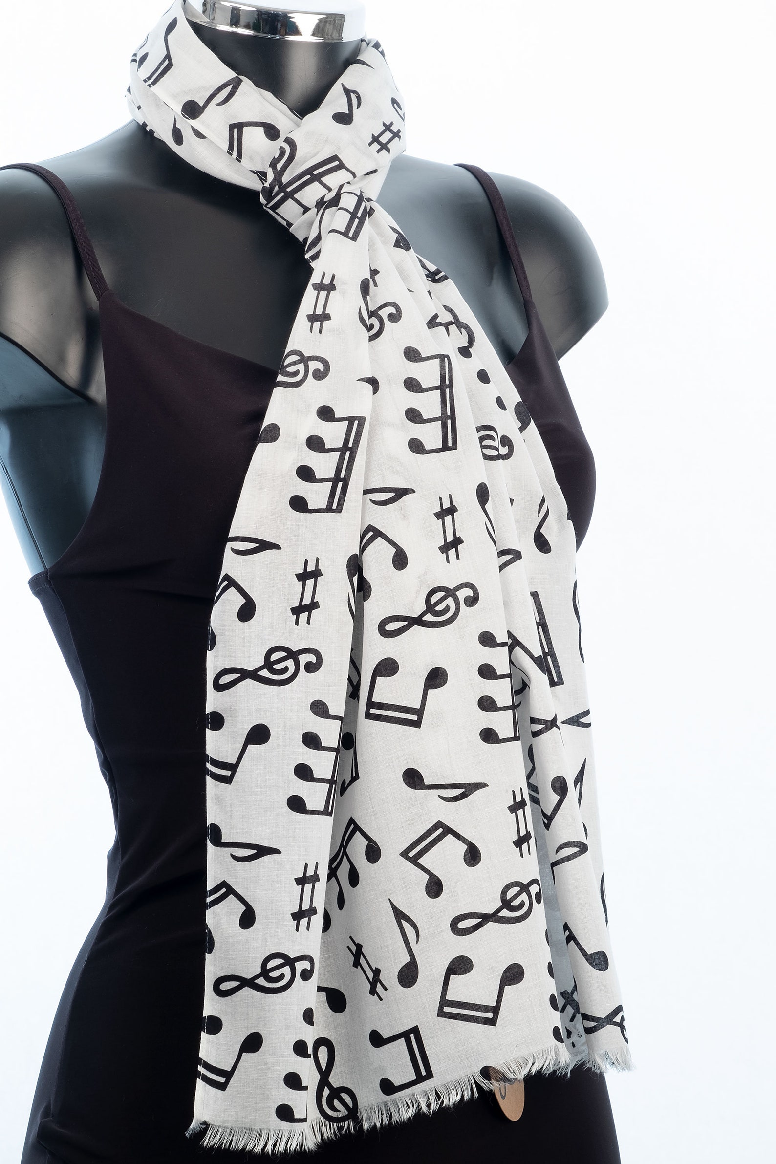 Musical Scarf Music Note Scarves Music Teacher Scarf Gift Etsy