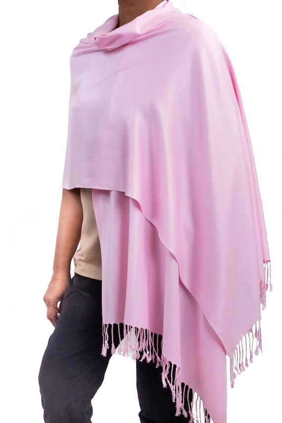 Light pink shawl for wedding deals