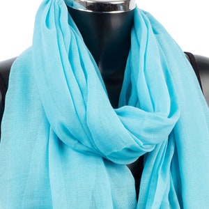 Pashmina Azzurro Cielo - De Bernardi - Foto 12