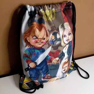 Chucky Backpack - Child&#39;s Play - Horror Movie Illustration