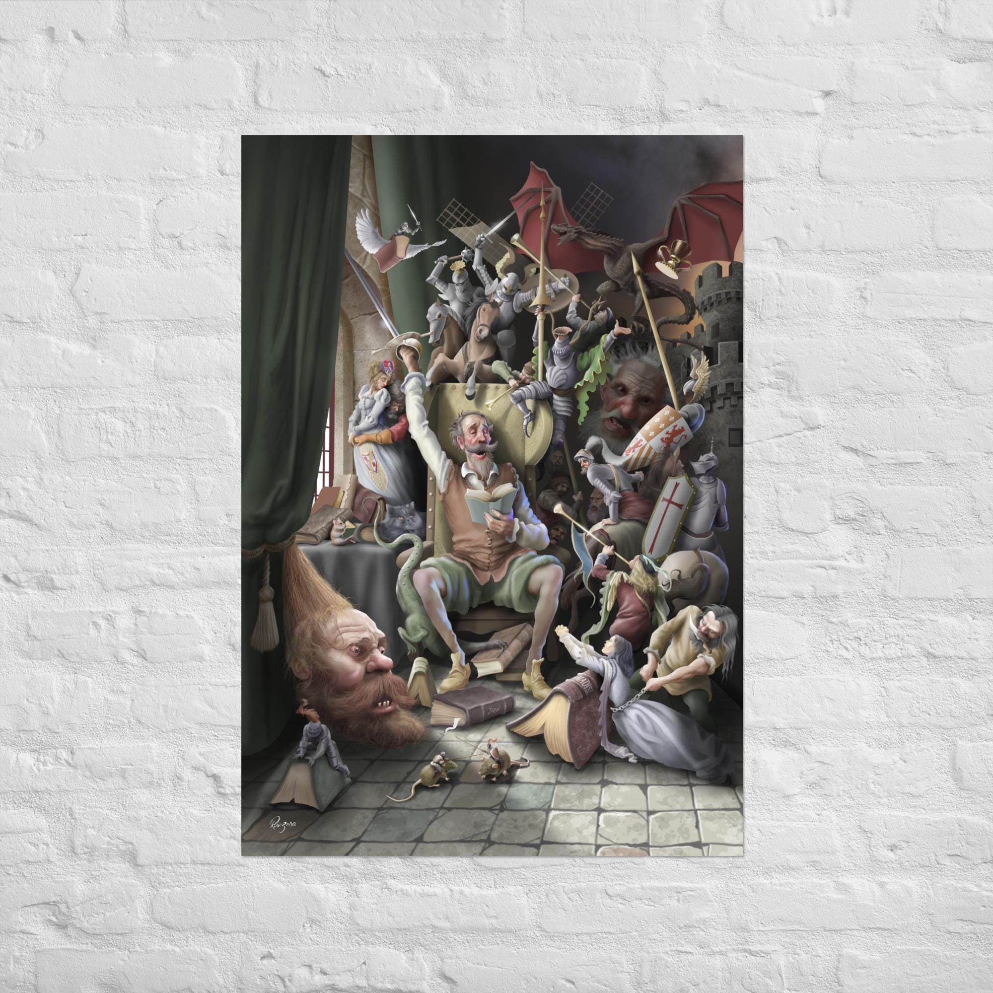 ドン・キホーテ セルバンテス著 ギュスターヴ・ドレイラスト 61r6YzzjcTL._AC_UF350,