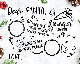 Download Dear Santa Svg Etsy