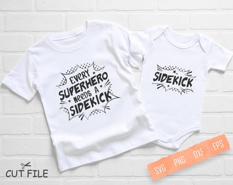 Superhero and sidekick shirts Clearance