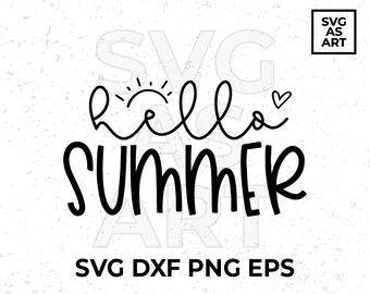 Download Hello Summer Svg Etsy
