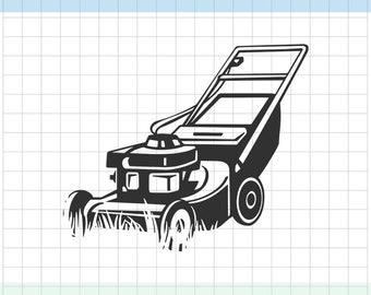 Download Lawn Mower Svg Etsy SVG Cut Files