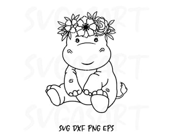 Download Hippo Svg Etsy