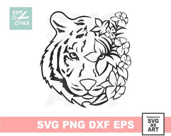 Download Mandala Tiger Svg Etsy